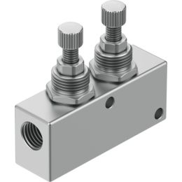 GR-1/8X2-B limiteur de débit unidirectionnel