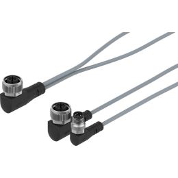 NEDV-L2R1-V7-M12W3-K-0.1L1-N-M8W4-0.2R1 câble de liaison