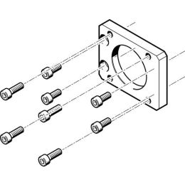 EAMF-A-48B-55A bride de moteur