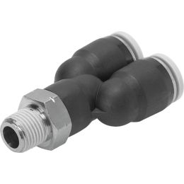 QBY-1/8-1/4-U raccord banjo Y