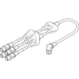 NEFV-V12-M12W8-0.6-M12QG5 adaptateur