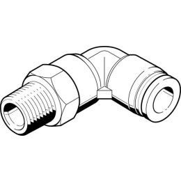 QBML-M5-1/8-U-M raccord coudé