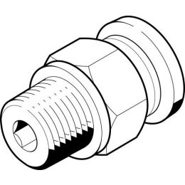 QBM-1/8-1/8-U-M raccord enfichable