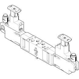 VABF-S3-1-R5C2-C-10 plaque de détendeurs