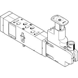VABF-S3-1-R7C2-C-6 plaque de détendeurs
