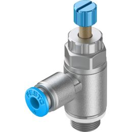 GRLA-1/8-QS-4-RS-D limiteur de débit unidirectionnel