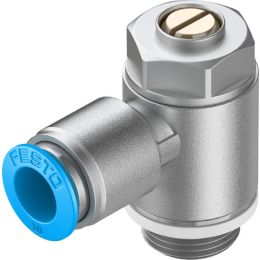 GRLA-3/8-QS-10-D limiteur de débit unidirectionnel