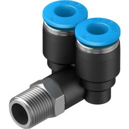 QSYL-1/8-6 raccord banjo Y