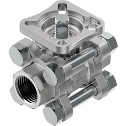 VZBE-1/2-T-63-T-2-F0304-V15V15 robinet à boisseau sphérique