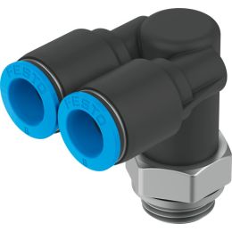 QSYL-G1/4-8 raccord banjo Y