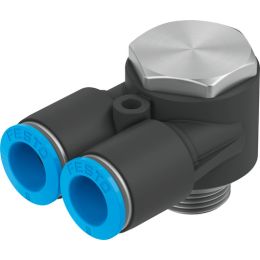 QSYLV-G1/8-6 raccord banjo Y