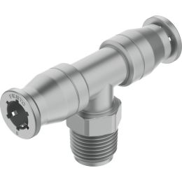 CRQST-1/4-8 raccord enfichable en T