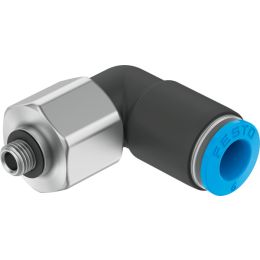 QSRL-M5-6 raccord coudé tournant