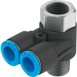 QSYTF-1/4-8-B raccord banjo multiple