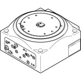 DHTG-90-2-A plateau à indexation