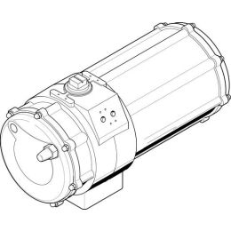 DAPS-1440-090-RS4-F16-T6 vérin oscillant