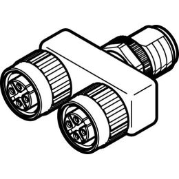 NEDU-M12D4-M12T4-IS union en T