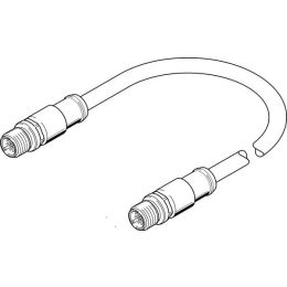 NEBS-SM12G12-E-0.3-N-M12G12 câble de liaison