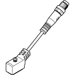 NEBV-Z4WA2L-P-E-0.5-N-M8G3-S1 câble de liaison