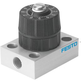 GRP-160-1/8-AL limiteur de débit unidirectionnel de précision