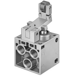 L-5-1/4-B Distributeur à levier à galet escamotable